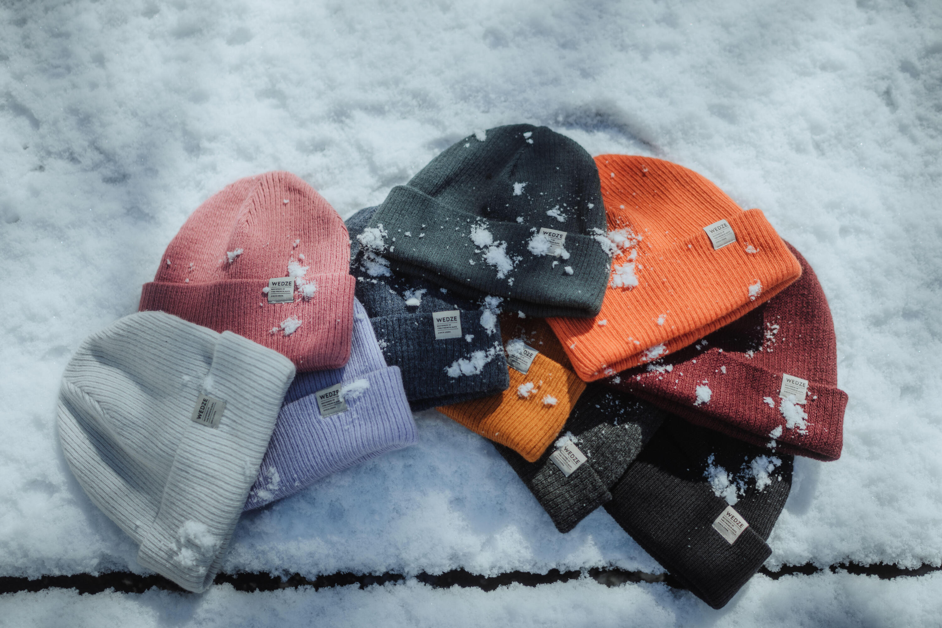 BONNET DE SKI ADULTE - FISHERMAN - ROSE CLAIR 11/11