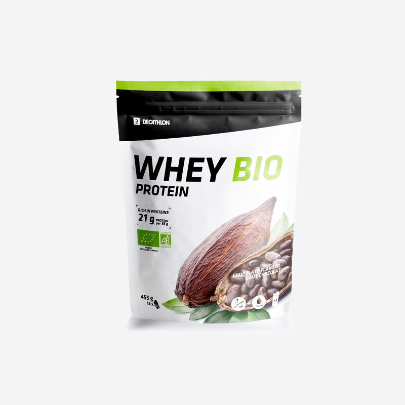 Izolat proteine WHEY BIO Ciocolată 455 G 