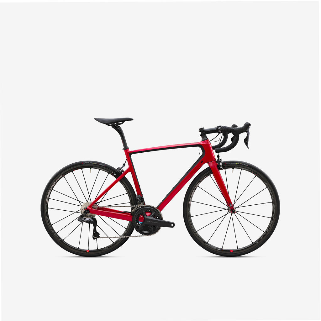 Road Bike EDR CF Ultegra DI2 Rim - Red