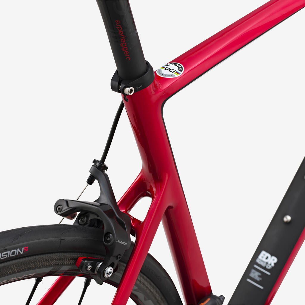 Rennrad  EDR CF Carbon Ultegra DI2 12-fach rot