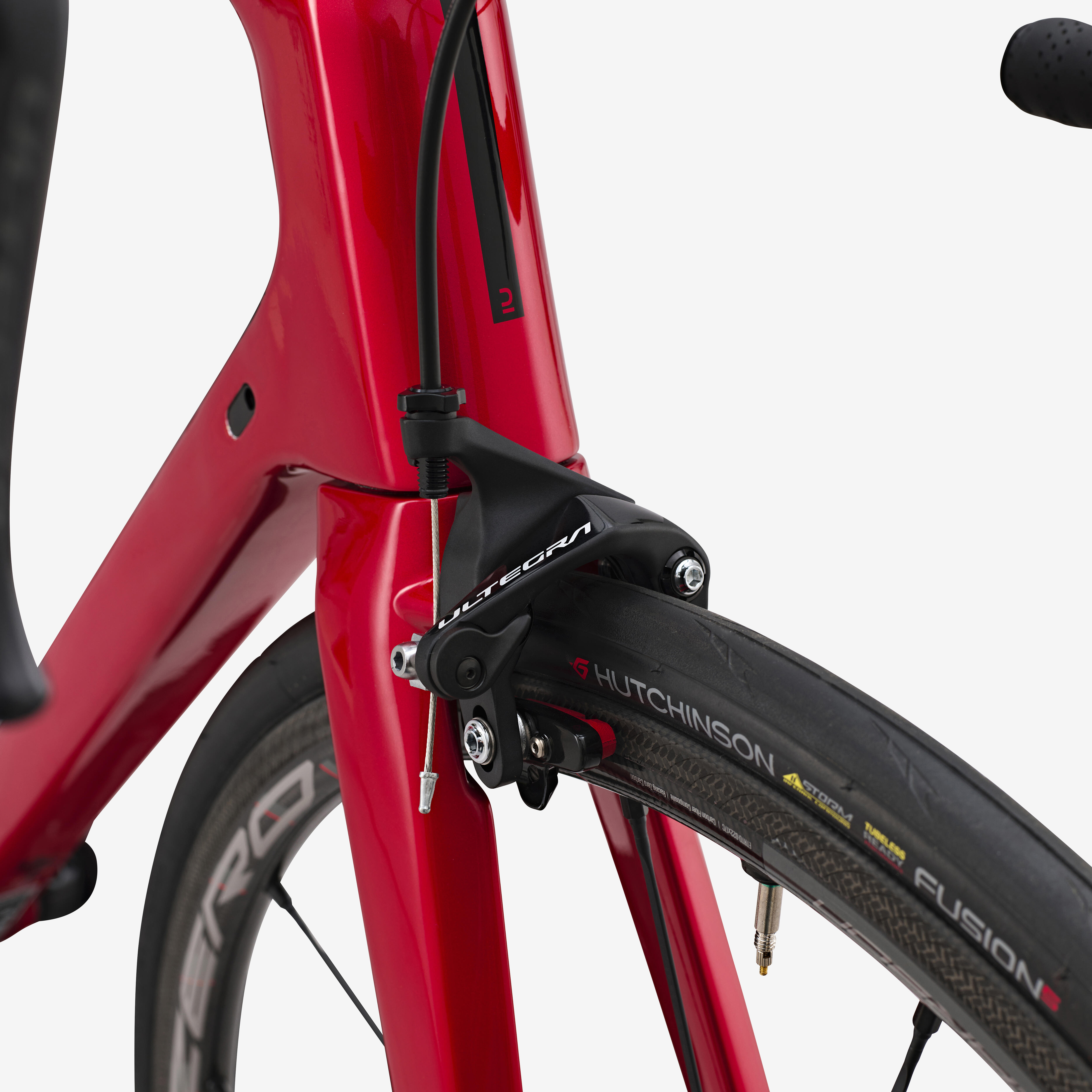 VELO ROUTE EDR CF ULTEGRA DI2 PATIN red