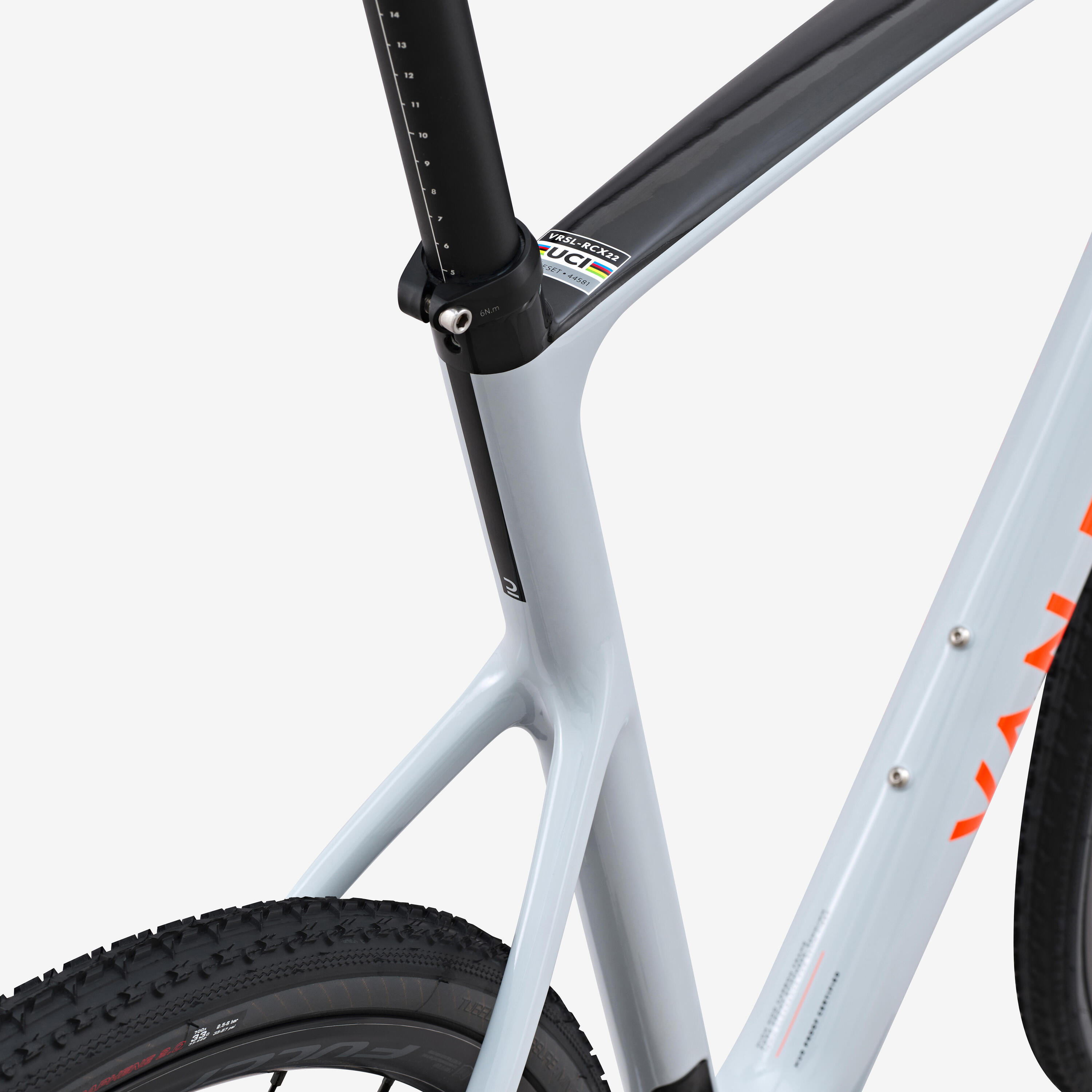 12-S Cyclocross Bike RCX II Apex AXS - Grey 9/9