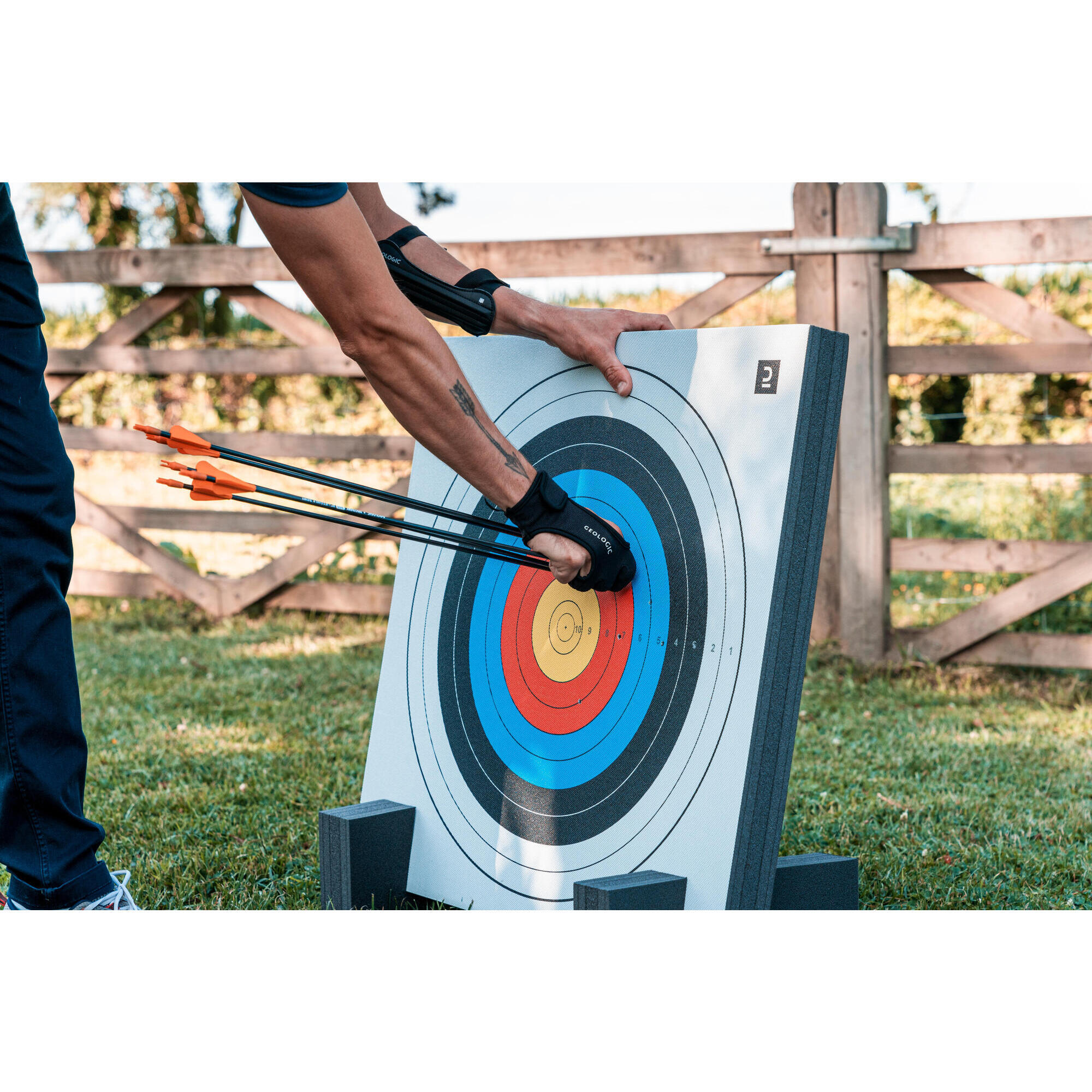 DISCOVERY STEEL SOFT ARBOW TARGET 67x67