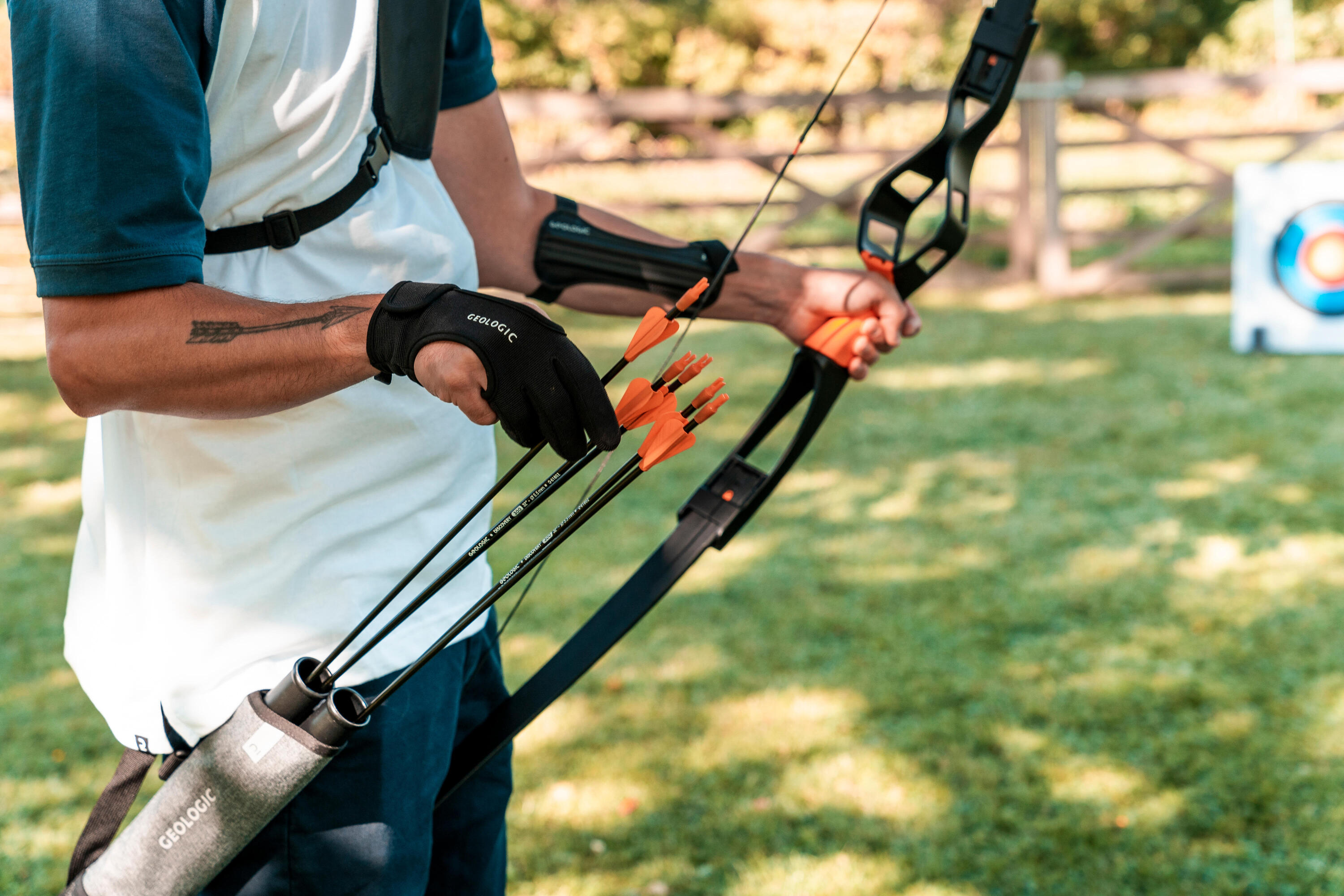 Archery Fletchings Discovery 300 TriPack GEOLOGIC Decathlon