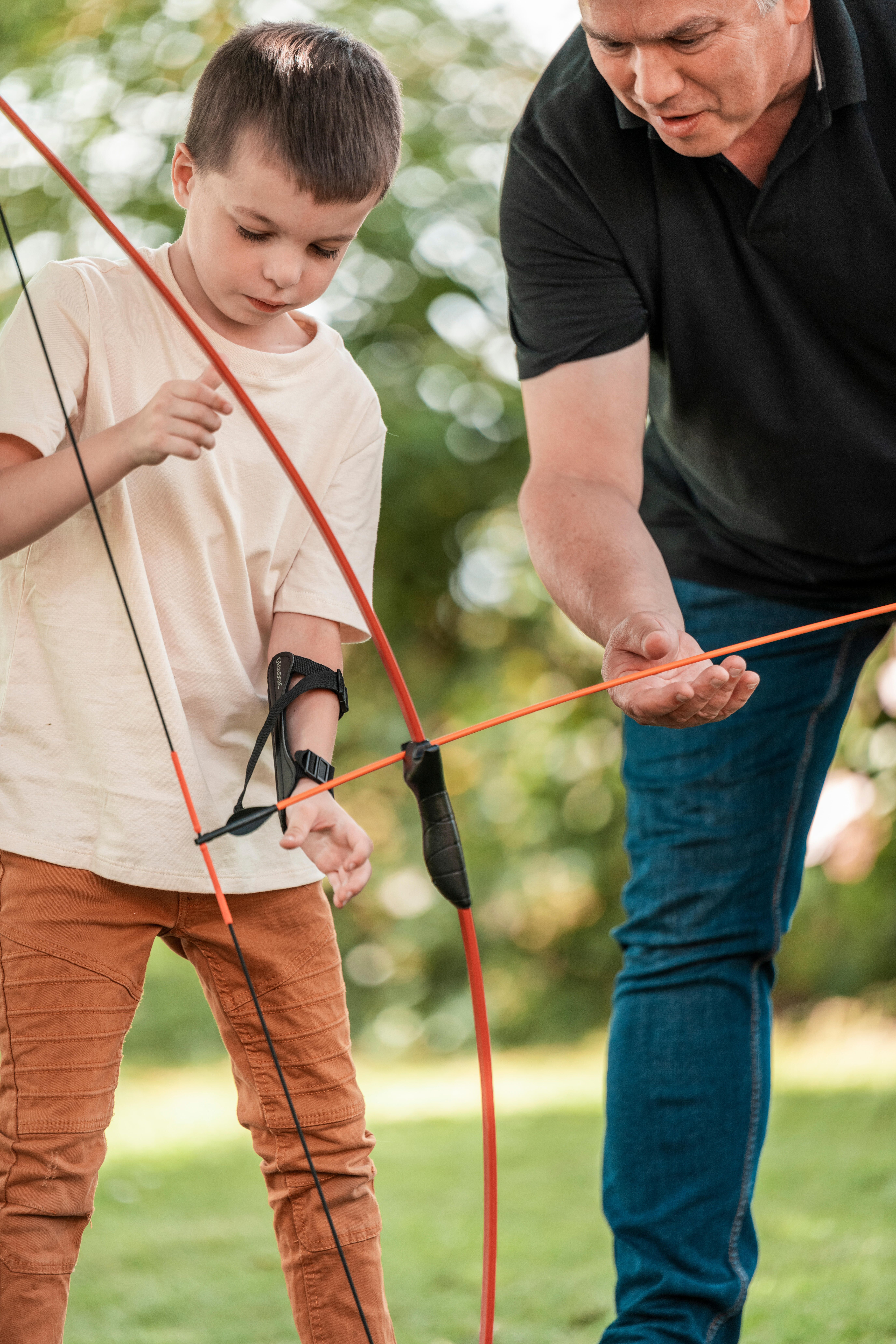 Kids' Archery Bow - Discovery Junior Red - GEOLOGIC