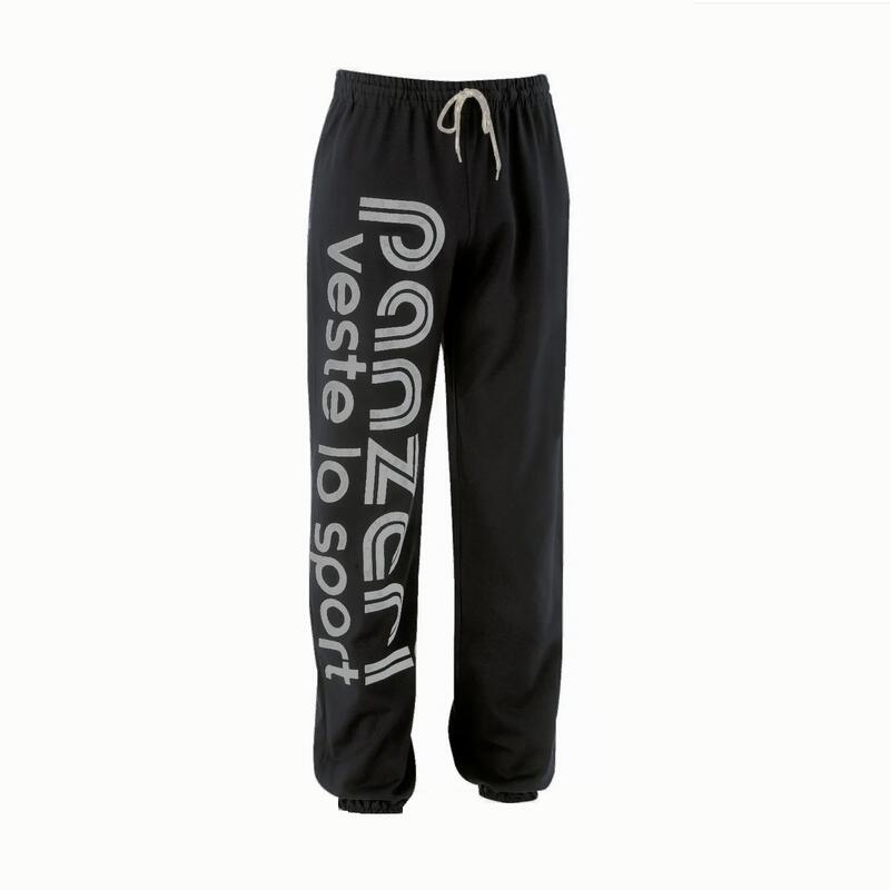 Pantalon de survêtement PANZERI Unisexe - noir et gris