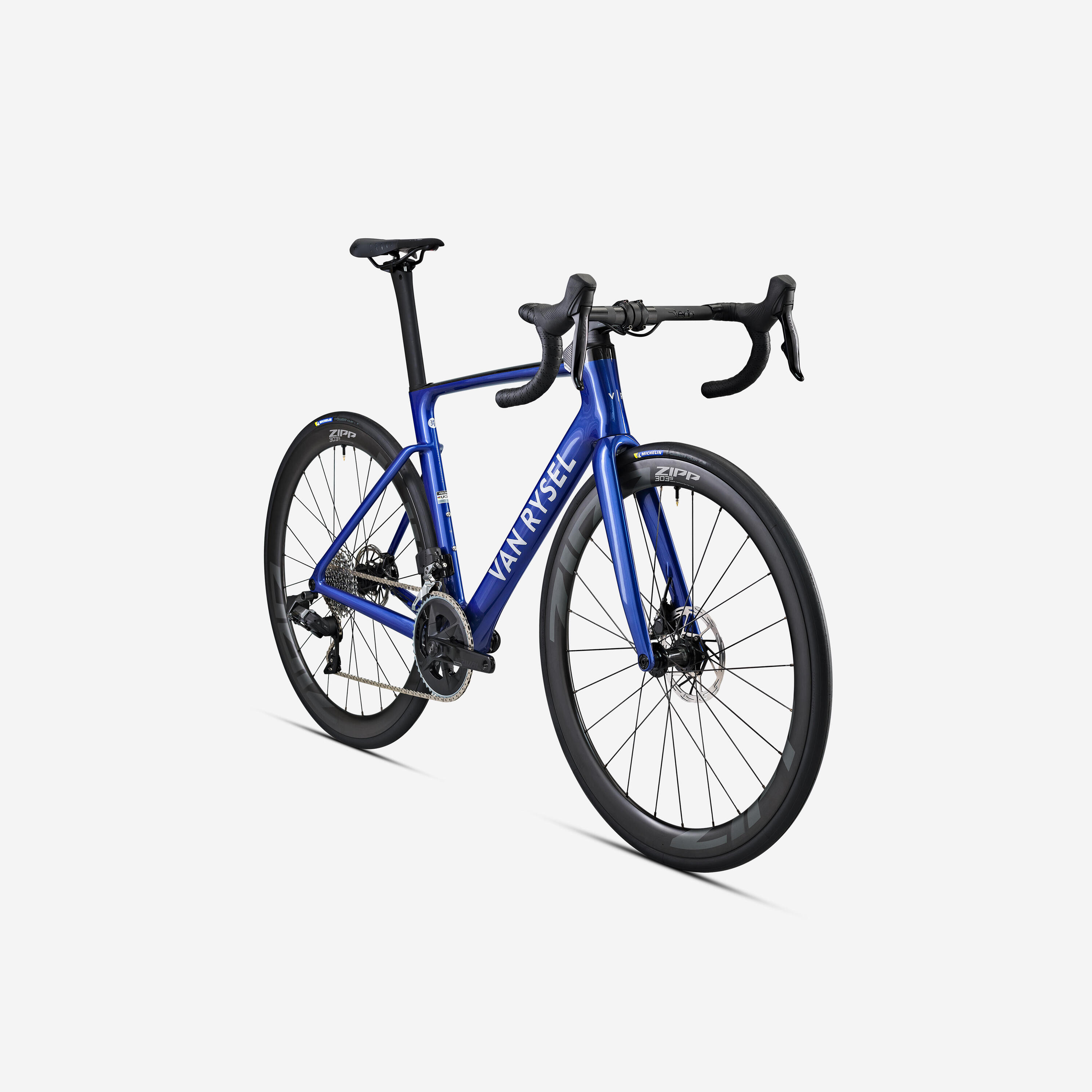 Road Bike RCR Rival AXS Power Sensor - Bright Indigo Blue 2/11