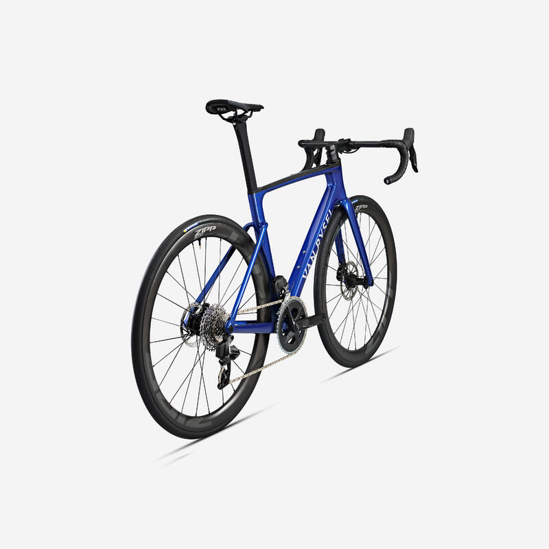 VELO DE ROUTE RCR RIVAL AXS CAPTEUR DE PUISSANCE BLEU INDIGO VIF