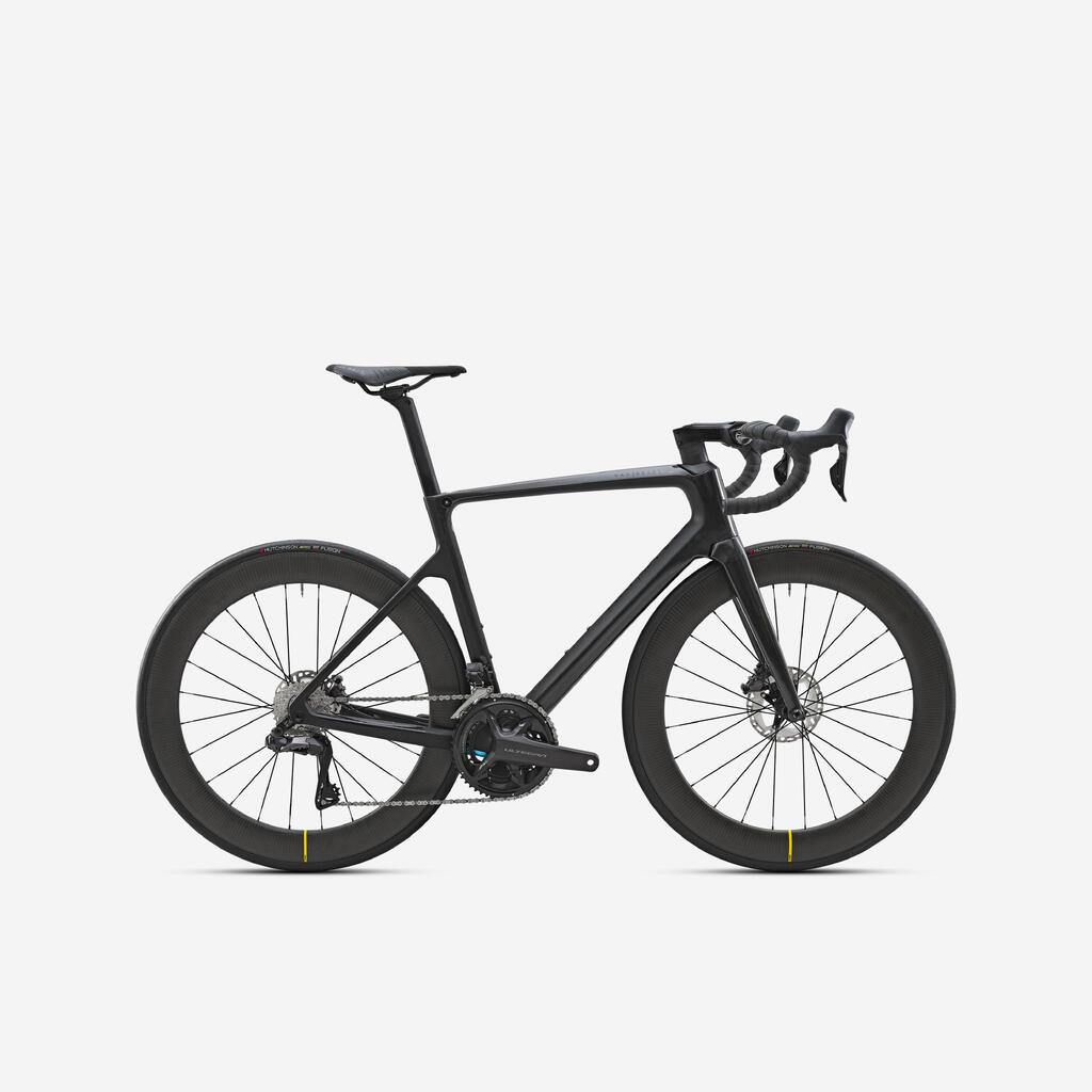 Plento dviratis „FCR Ultegra Di2“, pilkas