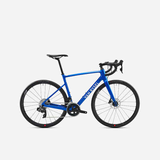 Cestný bicykel NCR CF RIVAL AXS ETAP 12 S modrý