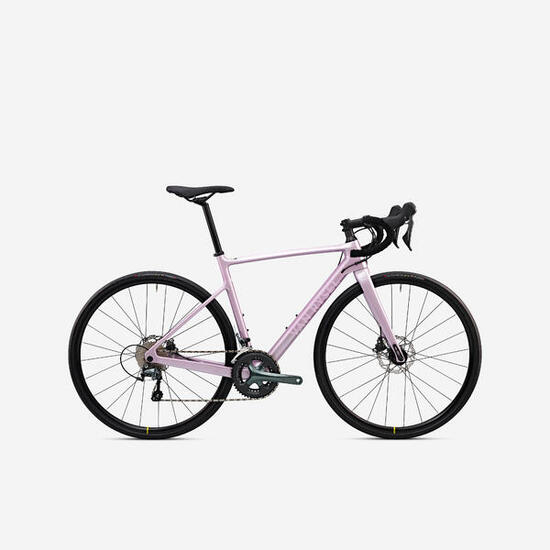 Bici da corsa donna VAN RYSEL NCR CF SHIMANO TIAGRA lilla