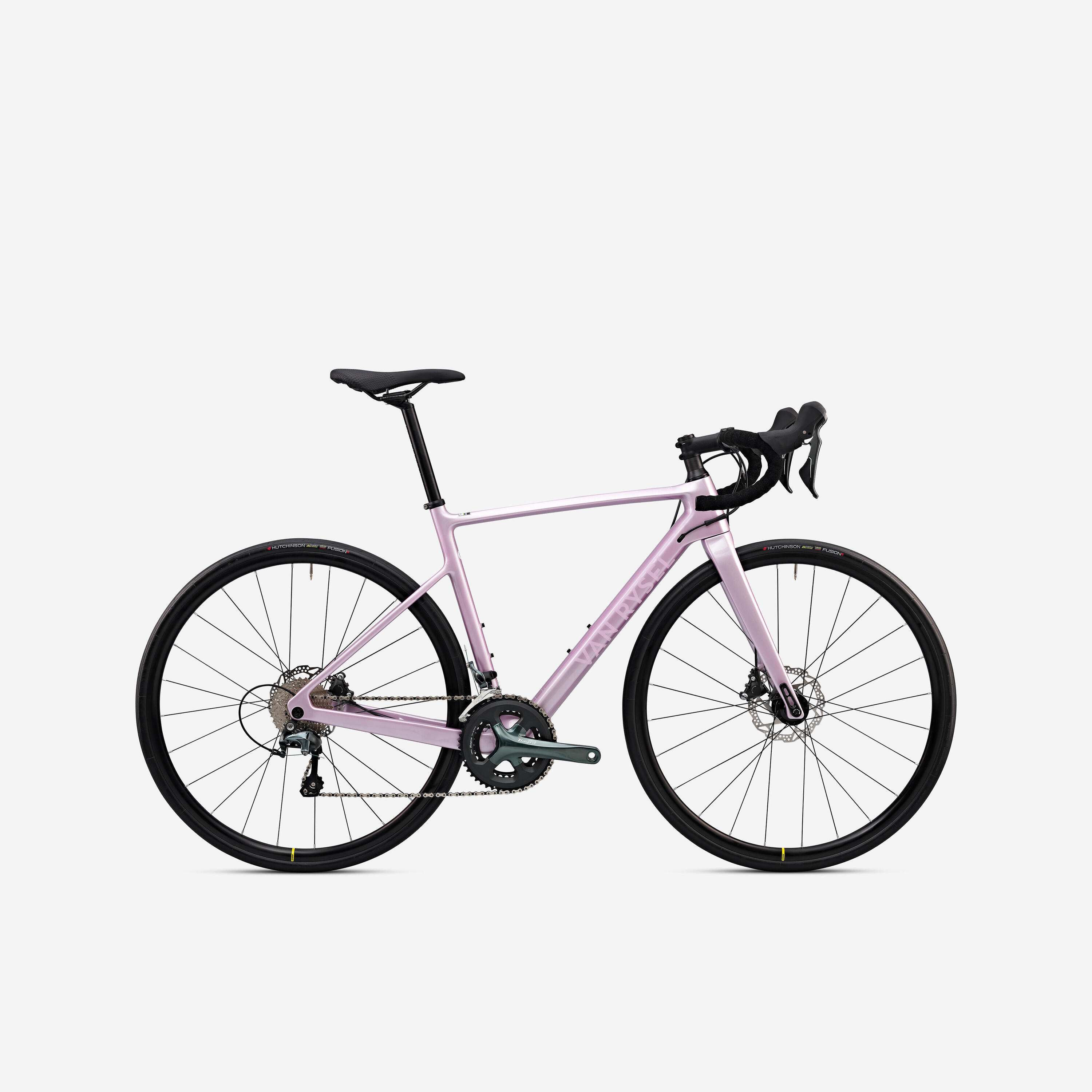 VAN RYSEL Road Bike NCR CF Tiagra - Lilac