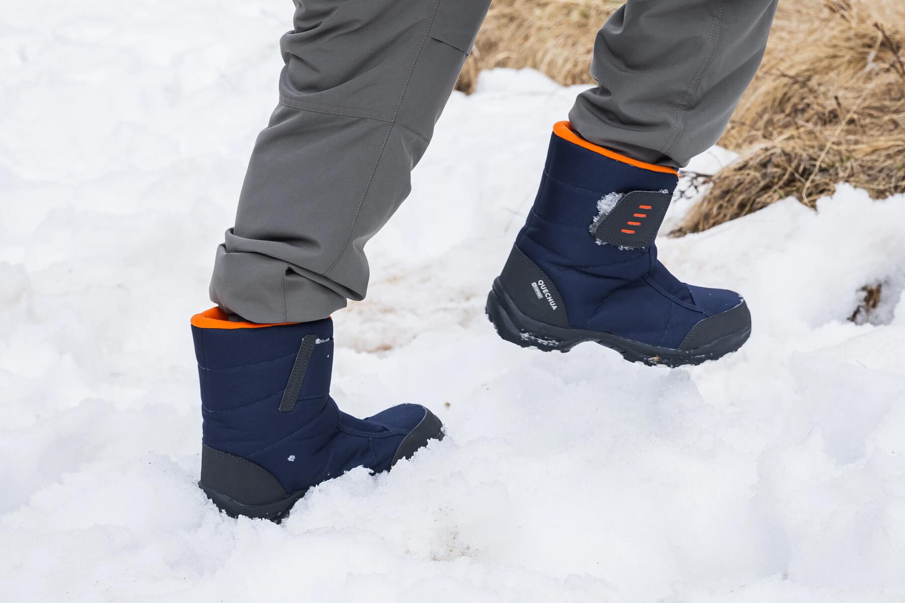 snow hiking