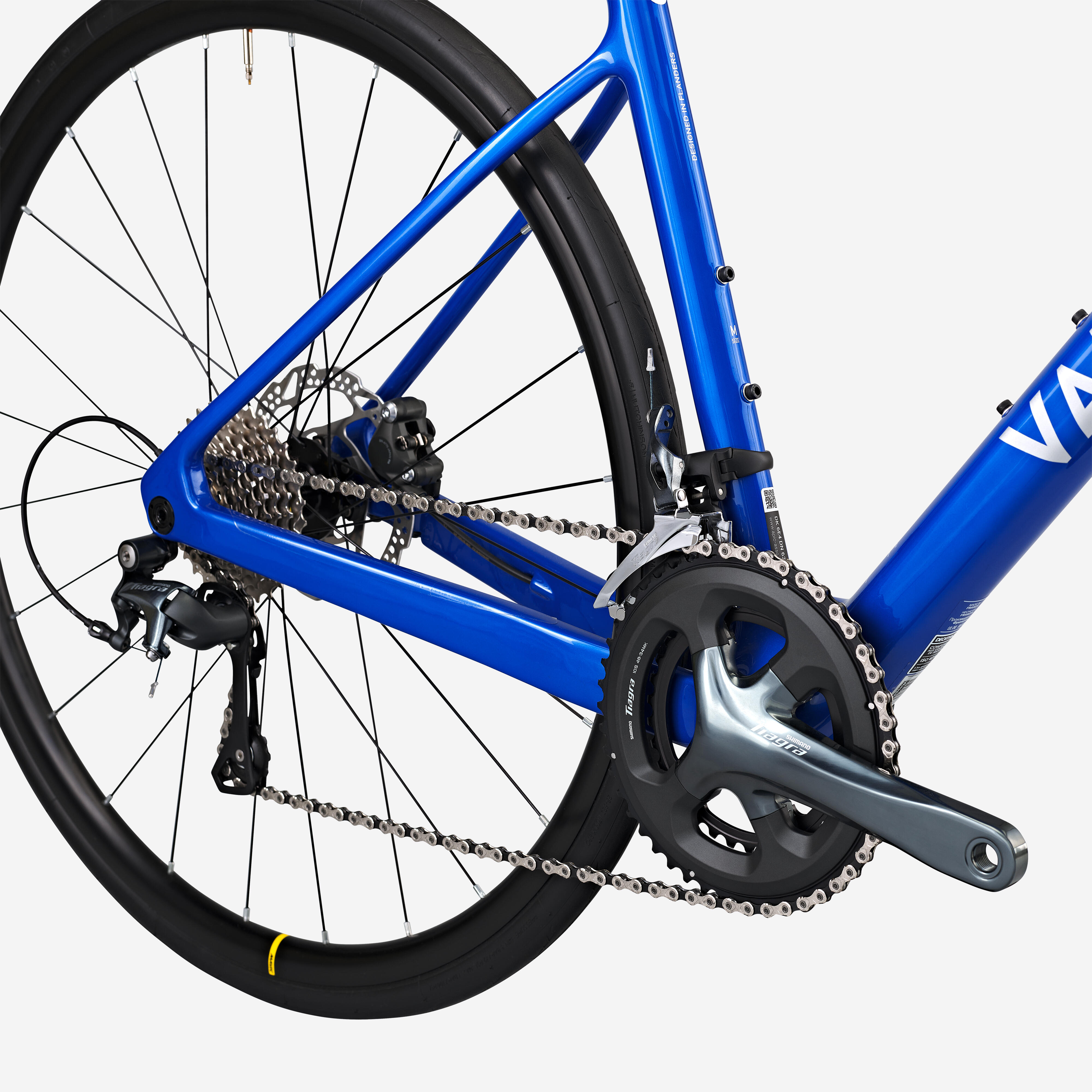 Geometry Details: Decathlon VAN RYSEL NCR CF TIAGRA 2023