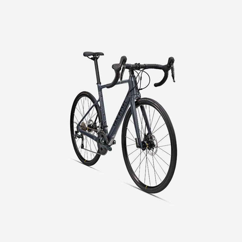 Bici da corsa VAN RYSEL NCR CF SHIMANO TIAGRA grigia