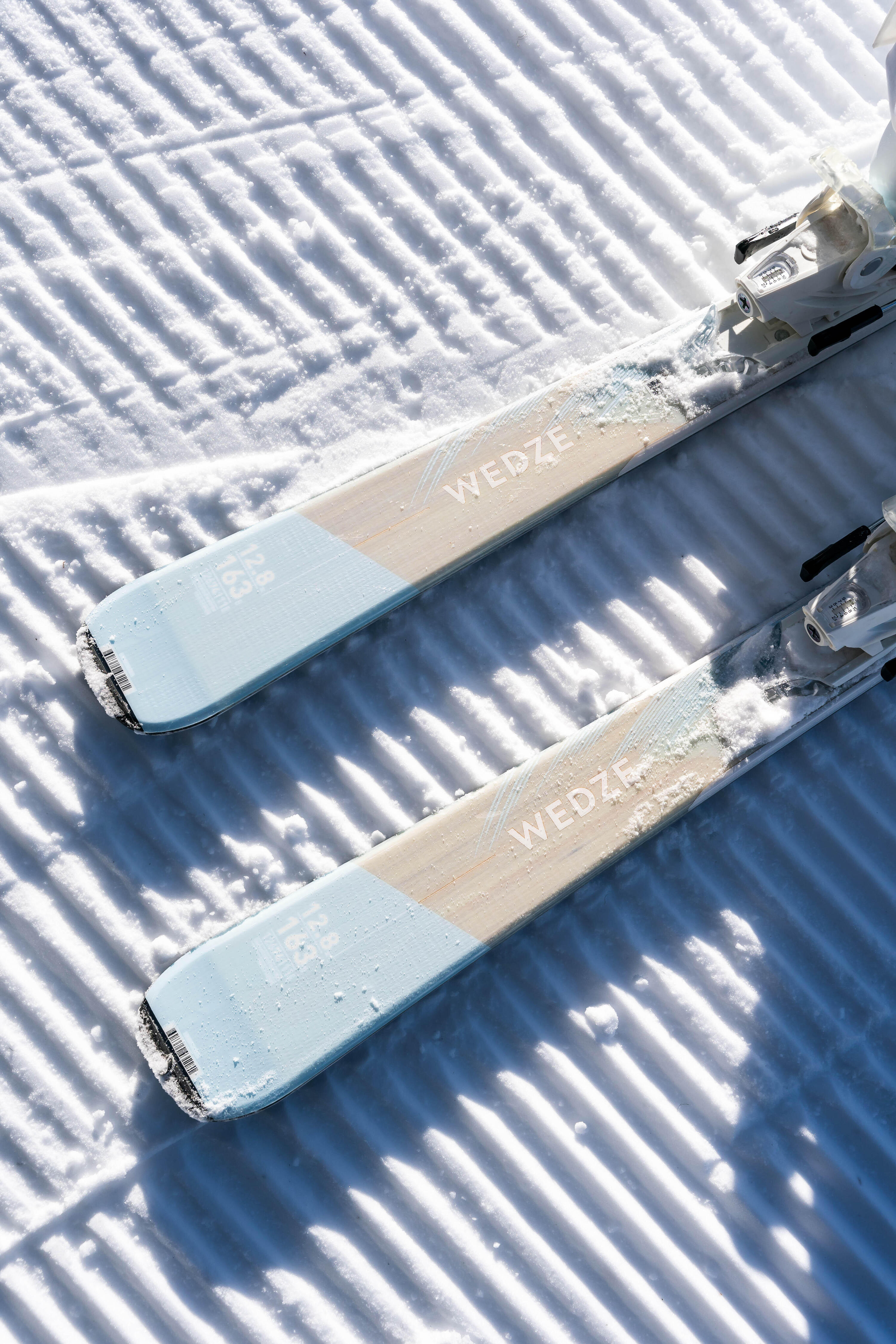 Skis alpins avec fixations femme, Boost 500 10/15