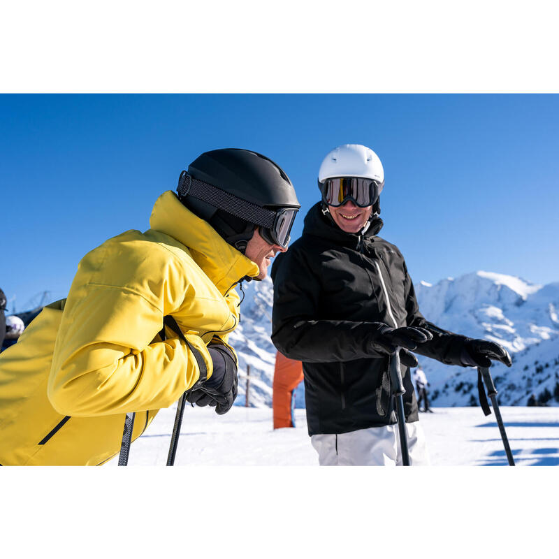 Erkek Kayak/Snowboard Montu - Siyah - 500