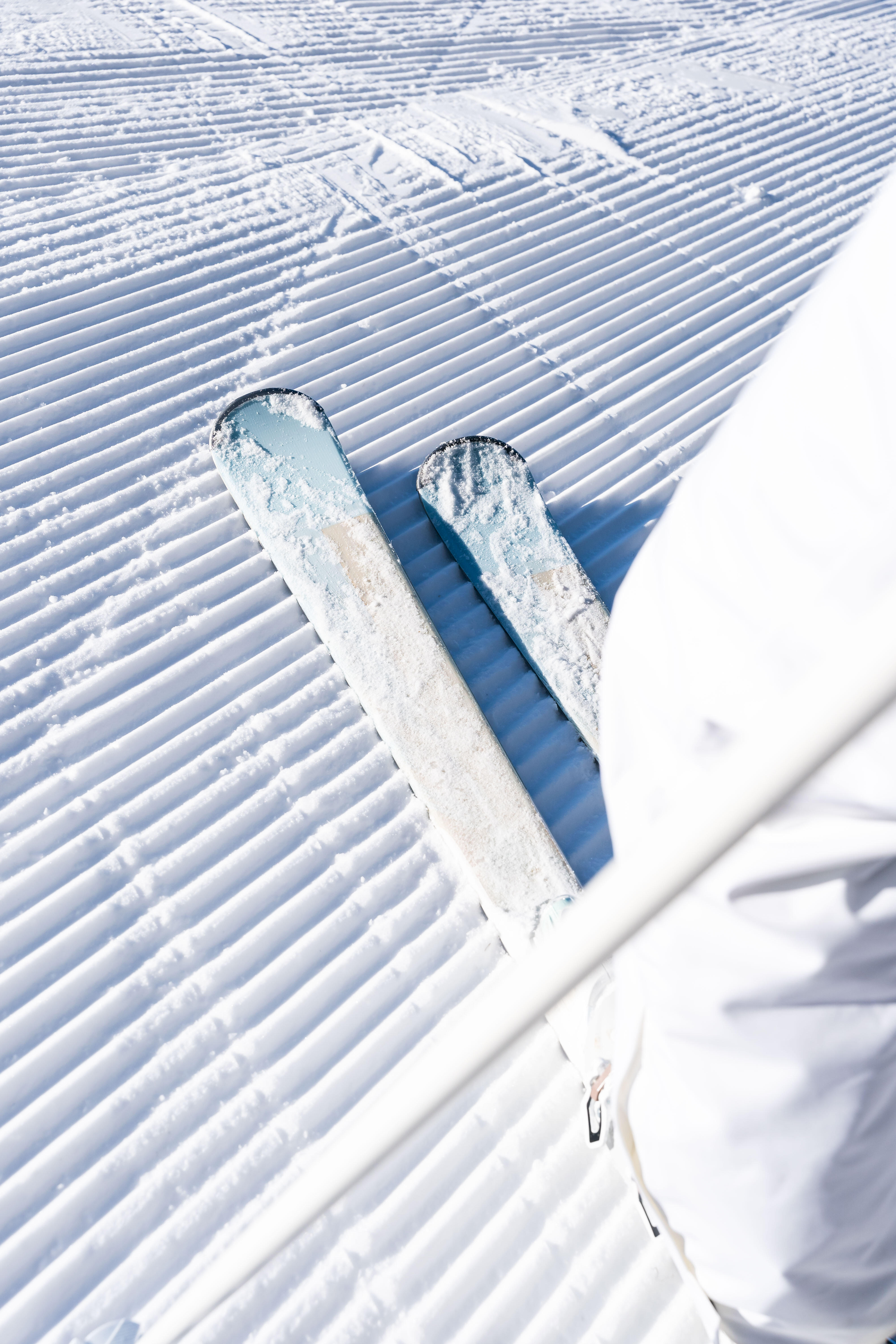 Skis alpins avec fixations femme – Boost 500 bleu - WEDZE