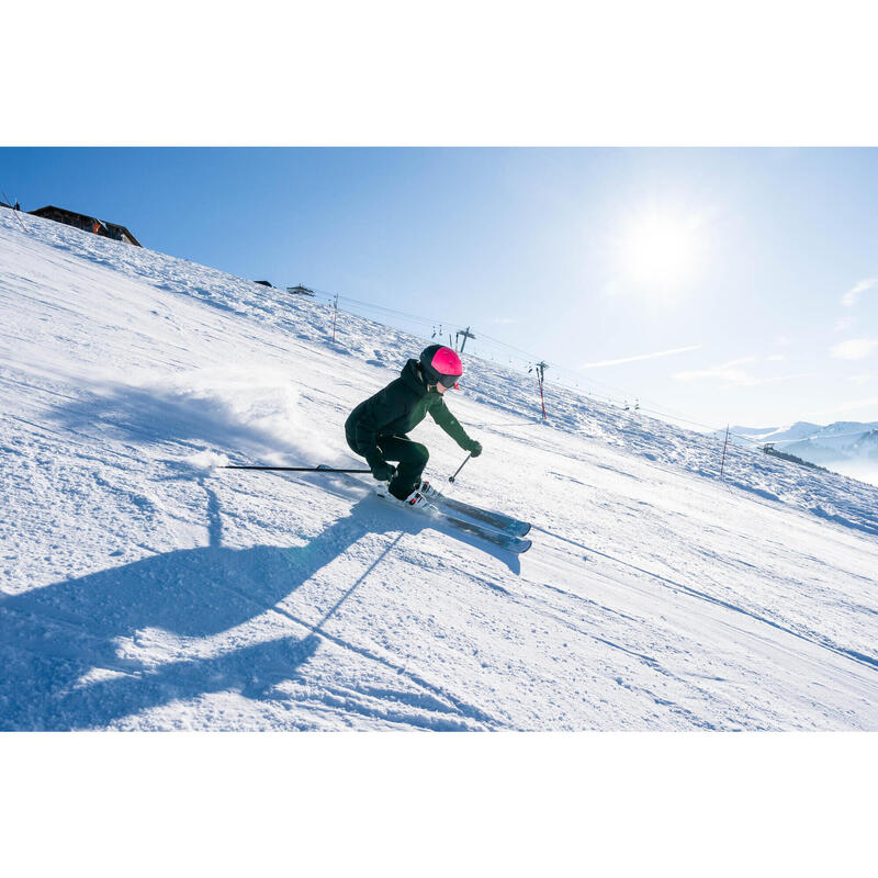 CASACO QUENTE DE SKI MULHER 500 - PRETO