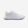 Chaussures de tennis à lacets Enfant - Essentiel blanc jaune