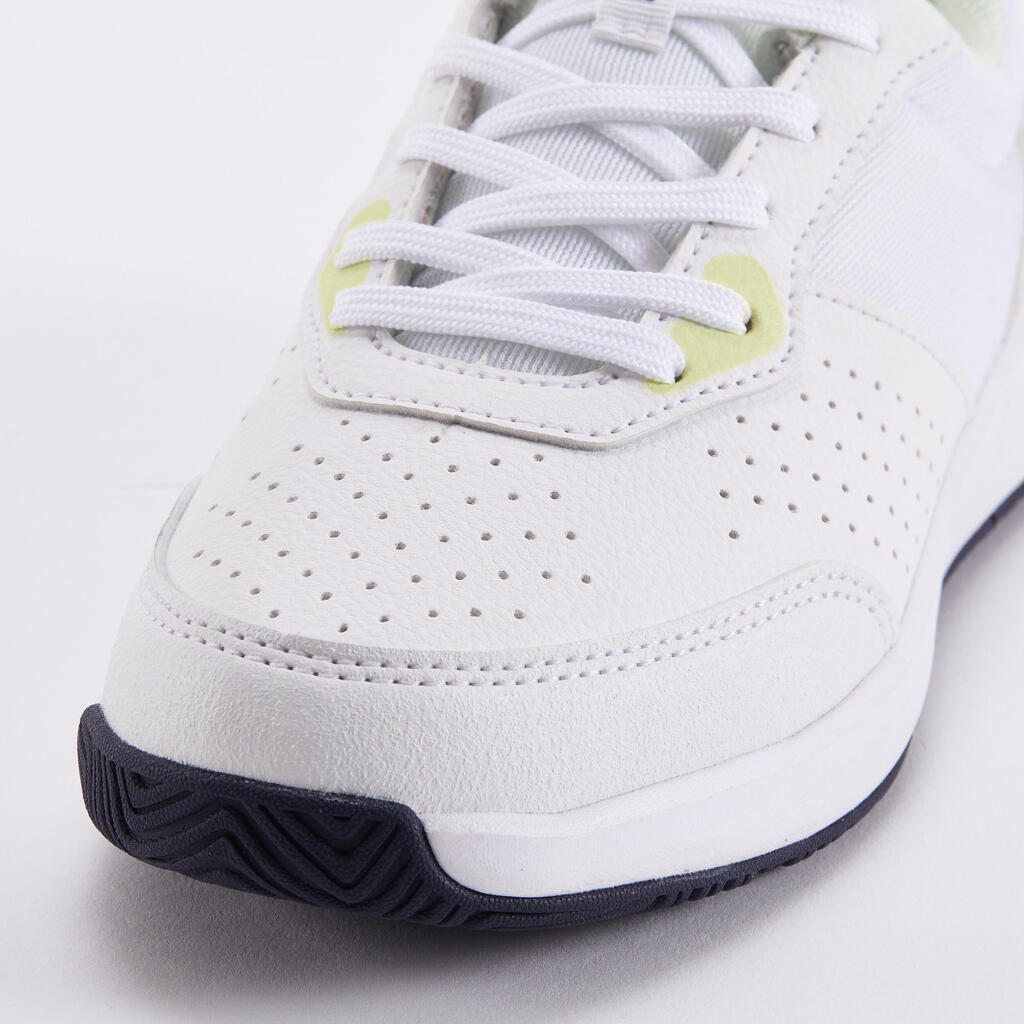 Chaussures de tennis à lacets enfant - essentiel noir bleu