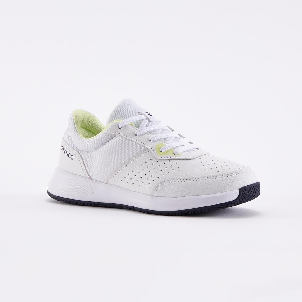 Chaussures de tennis à lacets enfant - essentiel noir bleu