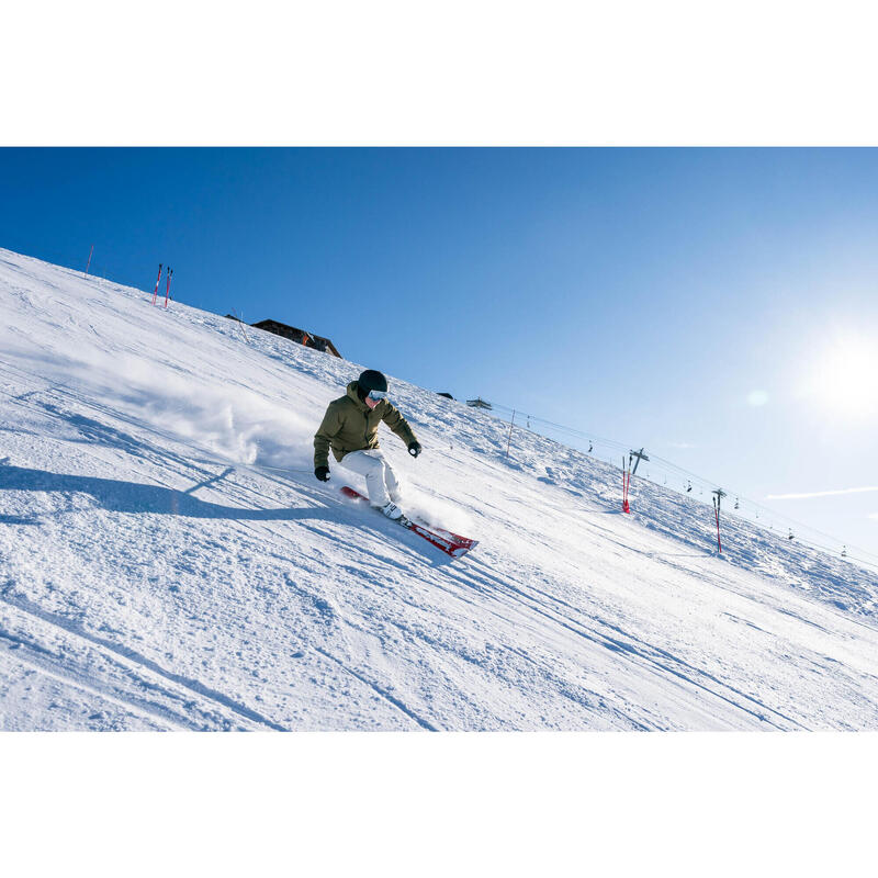 Pánská hřejivá a nepromokavá lyžařská a snowboardová bunda 500