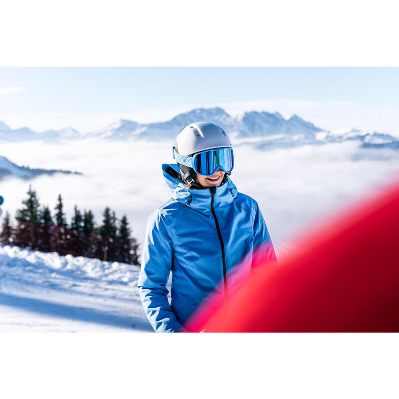Veste chaude de ski femme 500 - bleue WEDZE