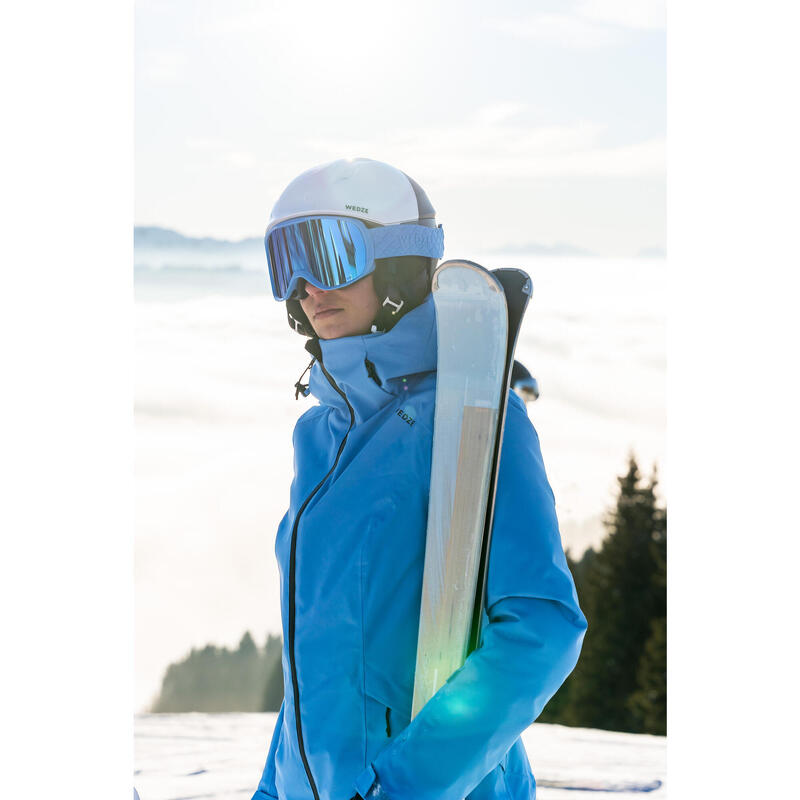 Ochelari schi/snowboard G 500 S3 Vreme Frumoasă Turcoaz Copii/Adulți