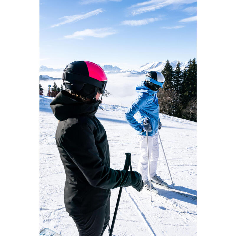 Kadın Kayak/Snowboard Montu - Siyah - 500