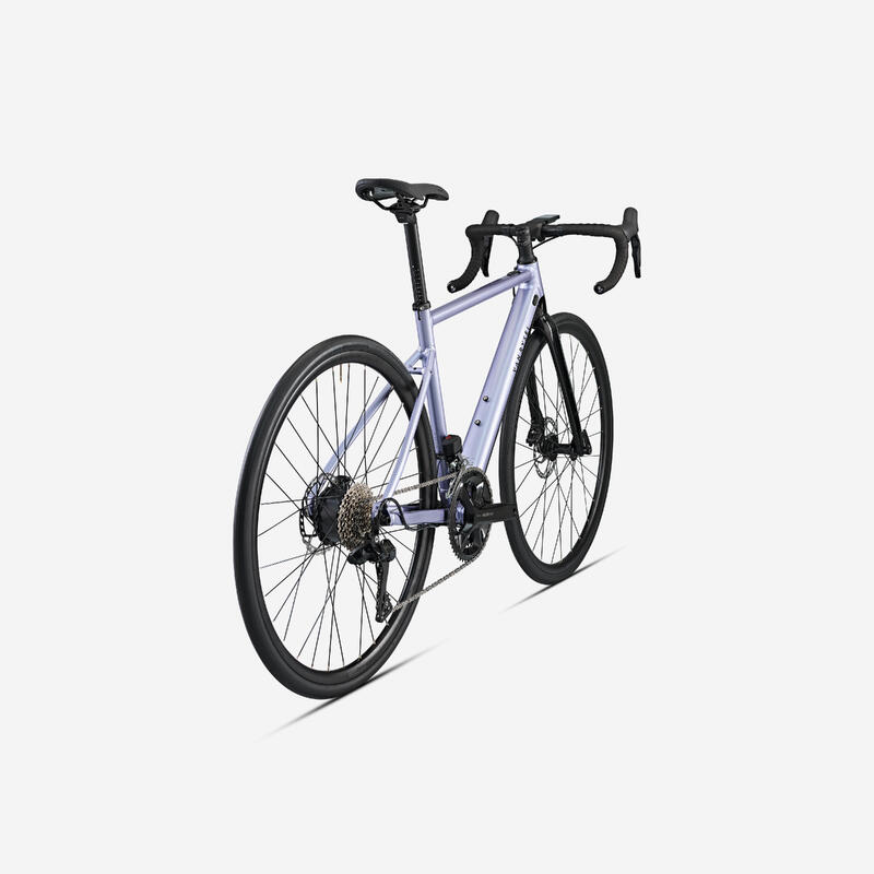 Bicicleta Elétrica de Estrada E-EDR AF Shimano 105 Di2 2x12S Lilás