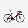 Moteriškas plento dviratis „EDR CF SRAM Rival AXS Power Meter“, tamsiai raudonos spalvos