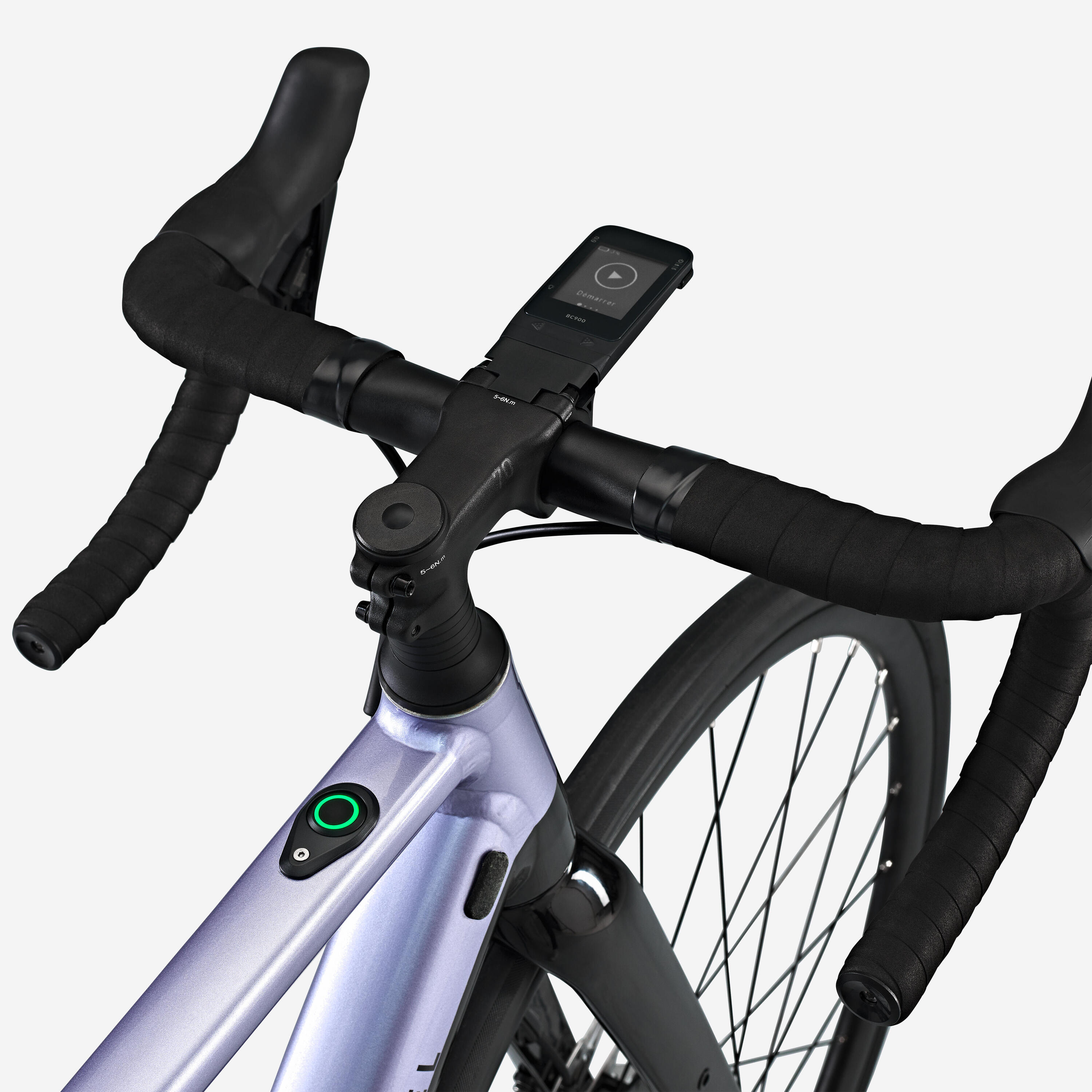 Vélo de route électrique Shimano 105 Di2 2x12v, E-EDR AF lila