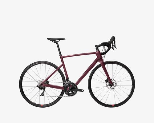 VAN RYSEL DAMEN-RENNRAD EDR CARBON DISC SHIMANO 105 WEINROT