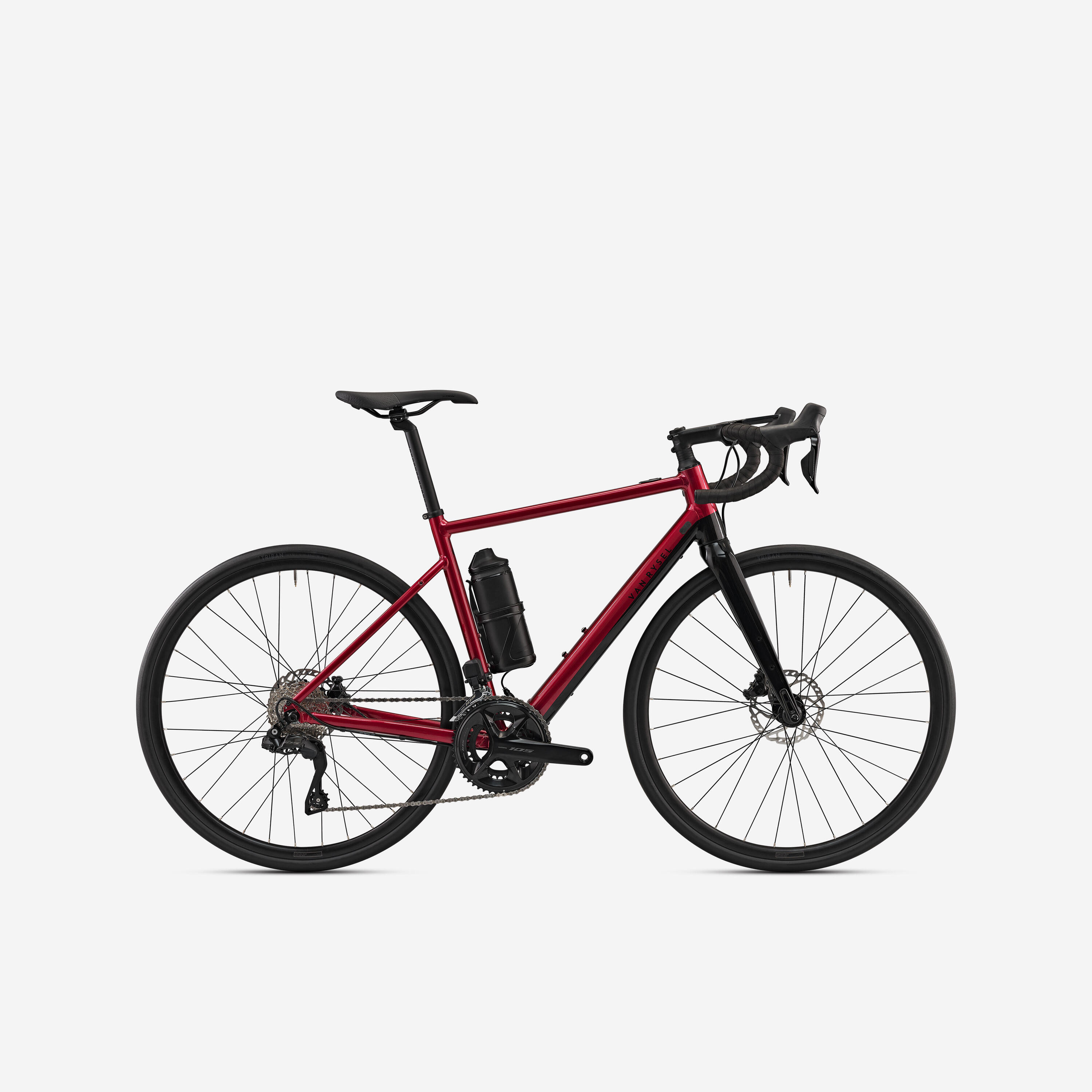 E-Bike Rennrad E-EDR - E-EDR AF Shimano 105 Di2 2×12S rot  13/25