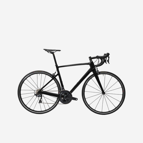 Bicicleta de carretera carbono ultegra Van Rysel EDR CF negro