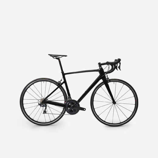 
      Vyriškas plento dviratis „EDR CF Ultegra“, juodas
  