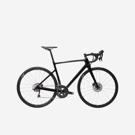 Cestný bicykel EDR CF Ultegra kotúčové brzdy čierny