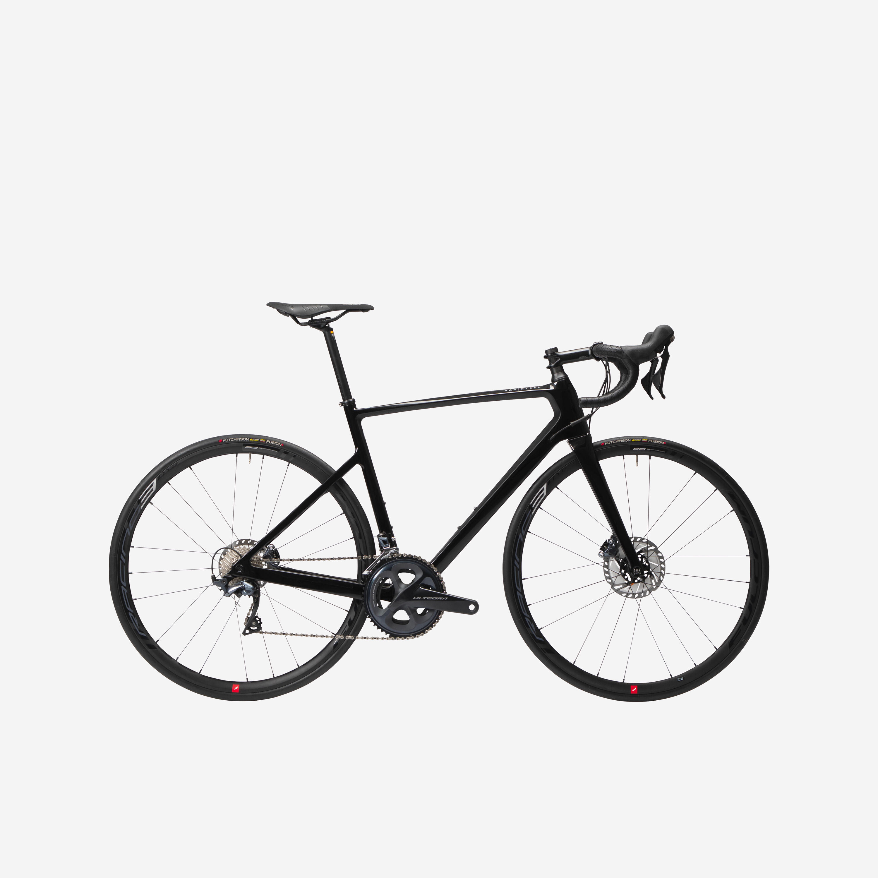 VAN RYSEL Road Bike EDR CF ULTEGRA Disc - Black