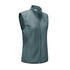 Women’s mountain hiking sleeveless fleece jacket MH100 - Green