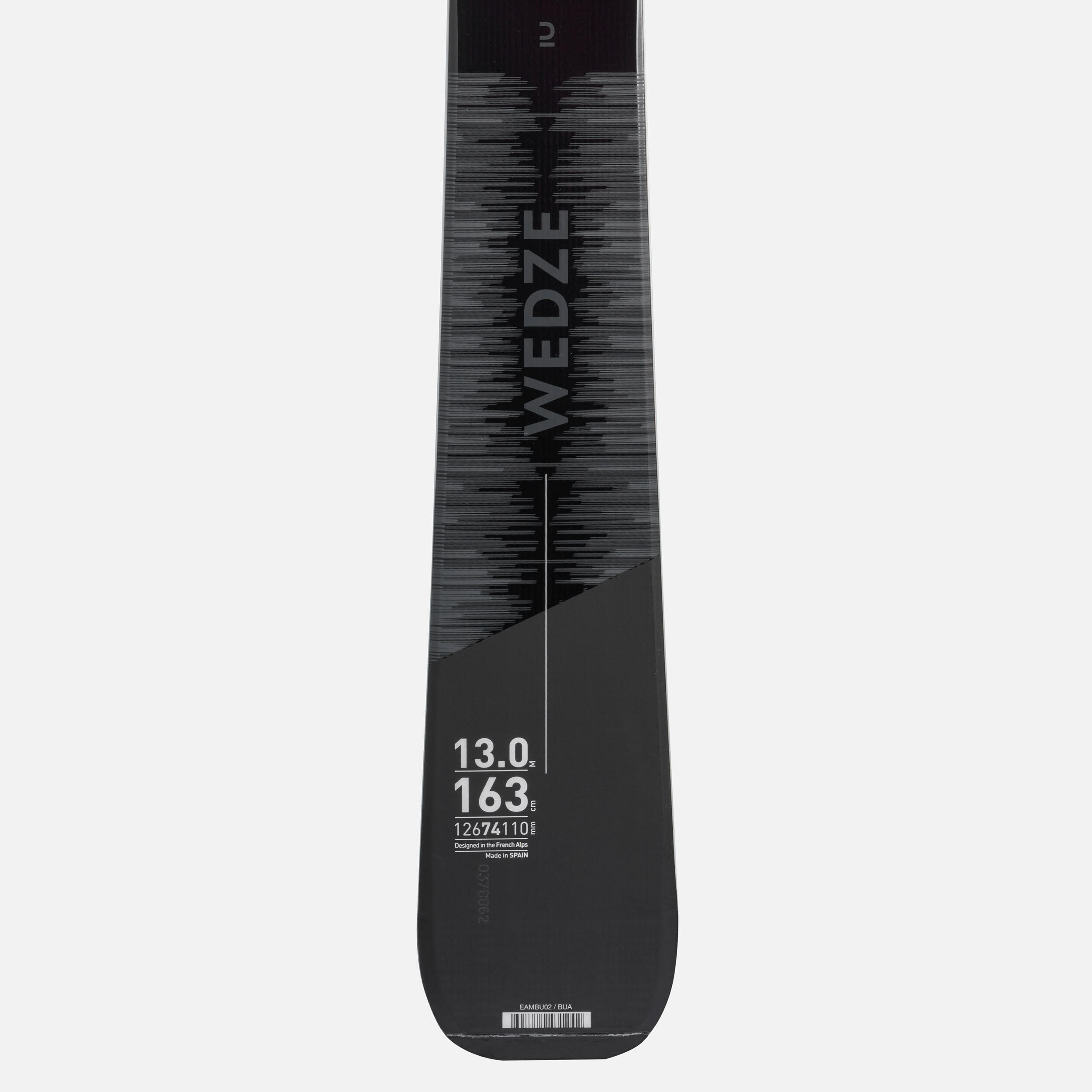 SKIS DE PISTA COM FIXAÇÕES MULHER - BOOST 580 - PRETO E BRANCO 7/15