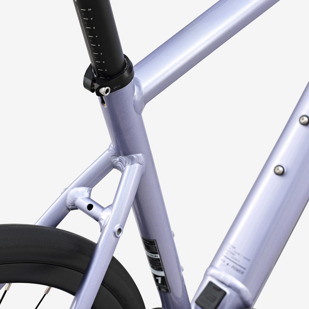 El. šosejas velosipēds “E-EDR AF” ar palīdzības sistēmu, Apex AXS, 1x12, violets