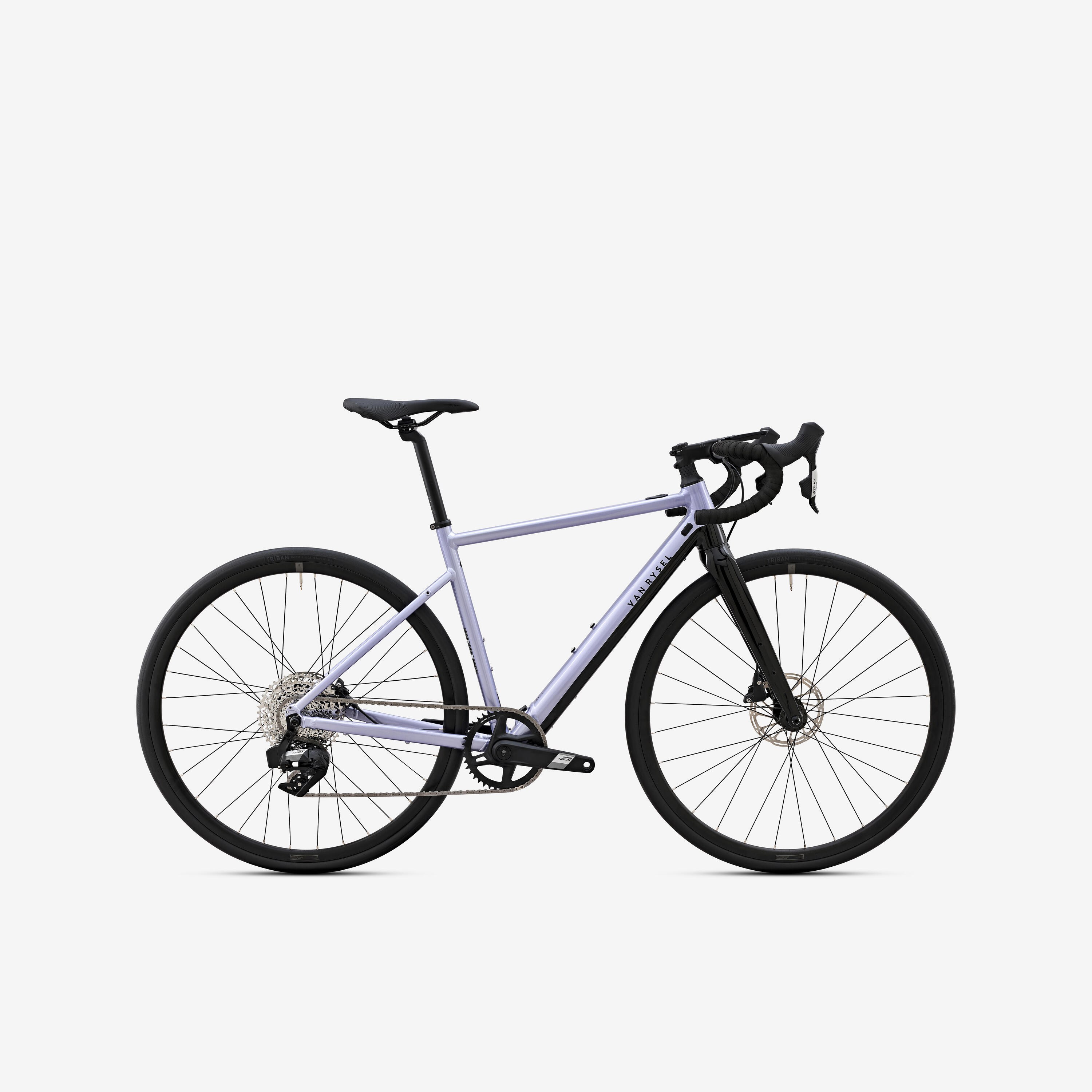VAN RYSEL Bicicleta Eléctrica de Carretera Van Rysel E-EDR AF Sram Apex AXS 1x12 Lila