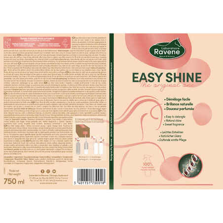 Horse Riding Conditioner for Horse and Pony Easyshine 750 ml