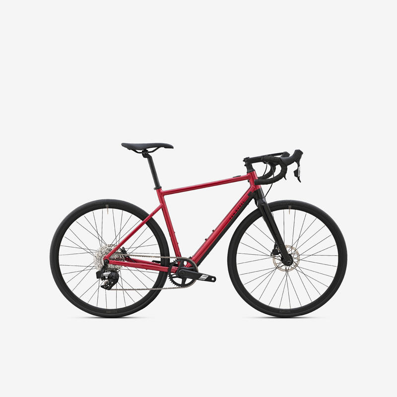 Vélo de route à assistance électrique - E-EDR AF SRAM APEX AXS 1x12 rouge