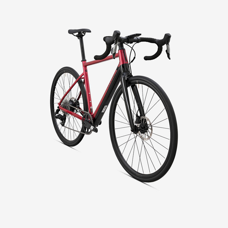 Bicicleta Elétrica de Estrada E-EDR AF SRAM APEX AXS 1x12 Vermelho