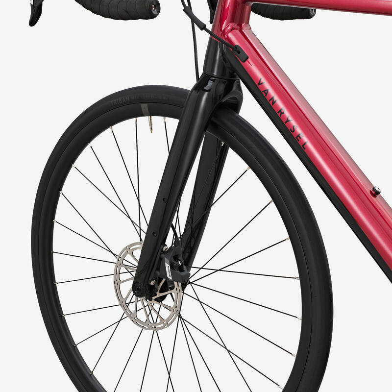 Bicicletă electrică de șosea SRAM Apex AXS 1x12v, E-EDR AF Roșu