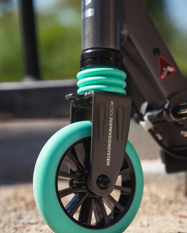 Scooter Tretroller Kinder Federung Lenkerbremse - Mid 5