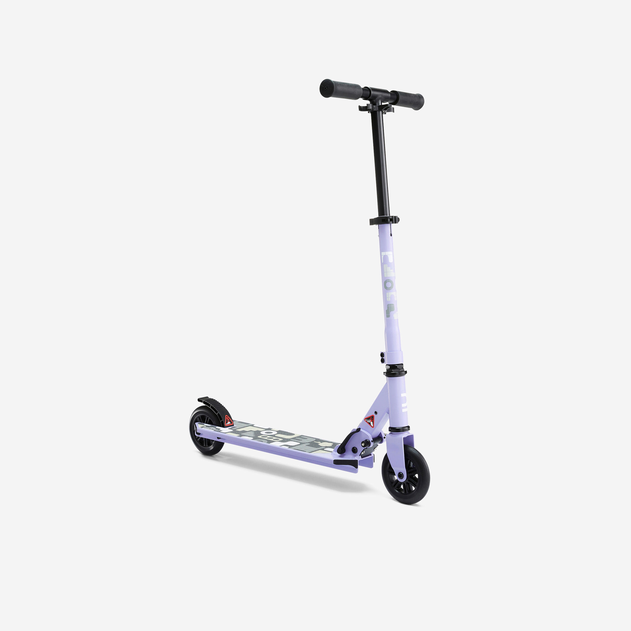 OXELO Kids' Scooter MID 1 - Neon Lavender