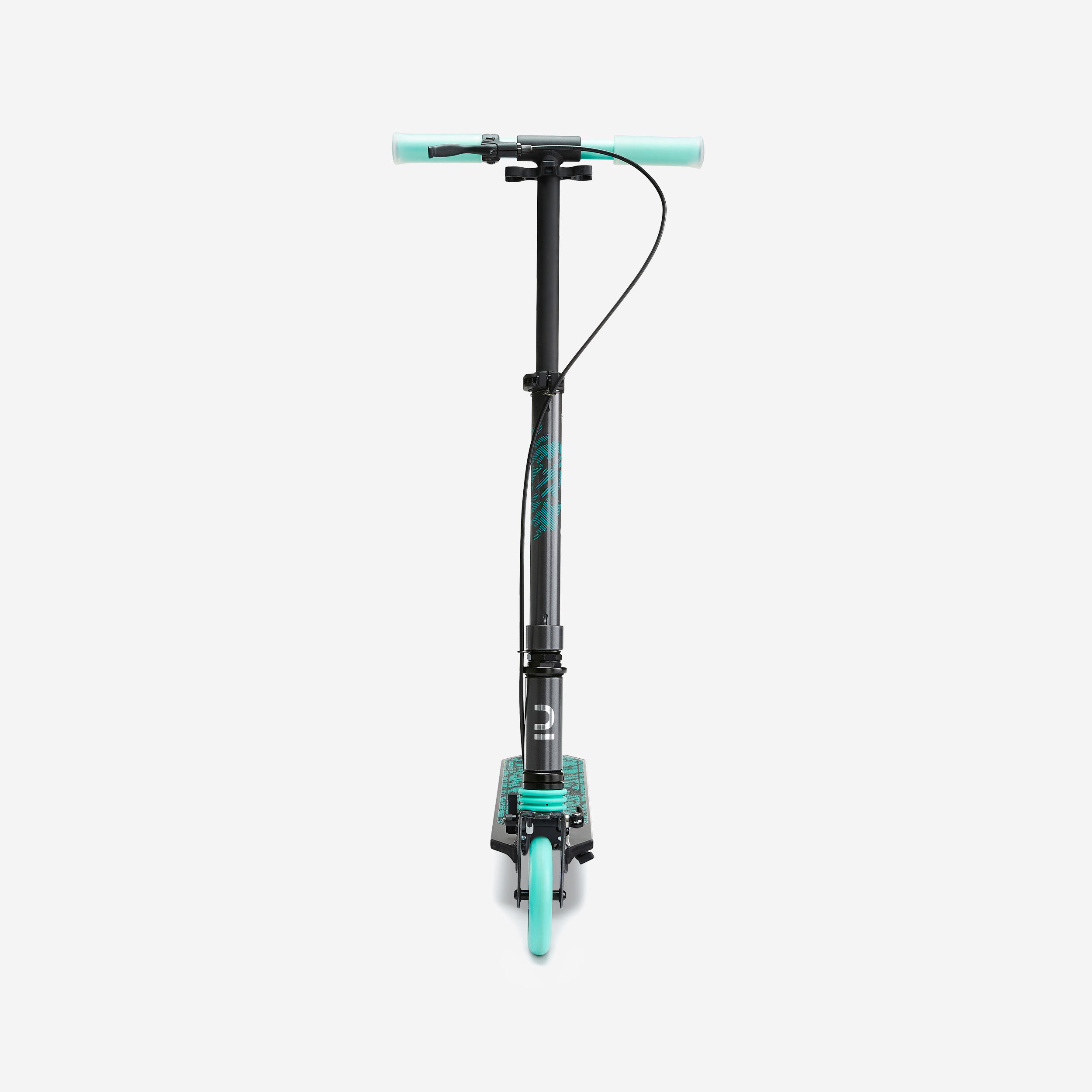 Trottinette OXELO MID 9 Adulte - Pliante, Frein, Amortisseur Et Béquille - Noir - Occasion